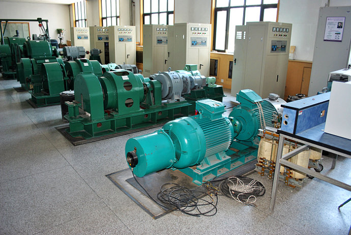 登封某热电厂使用我厂的YKK高压电机提供动力安装尺寸